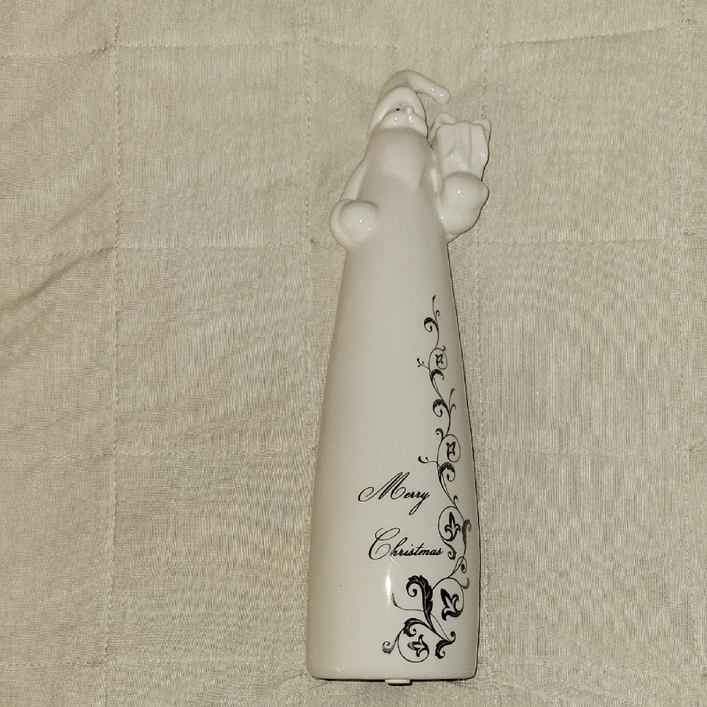 St. Nicholas Square Porcelain Ceramic Santa Claus. 11 3/4"